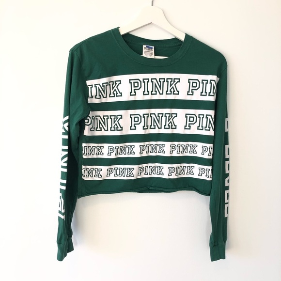 VICTORIA’S Secret PINK long sleeve graphic top - Picture 1 of 6